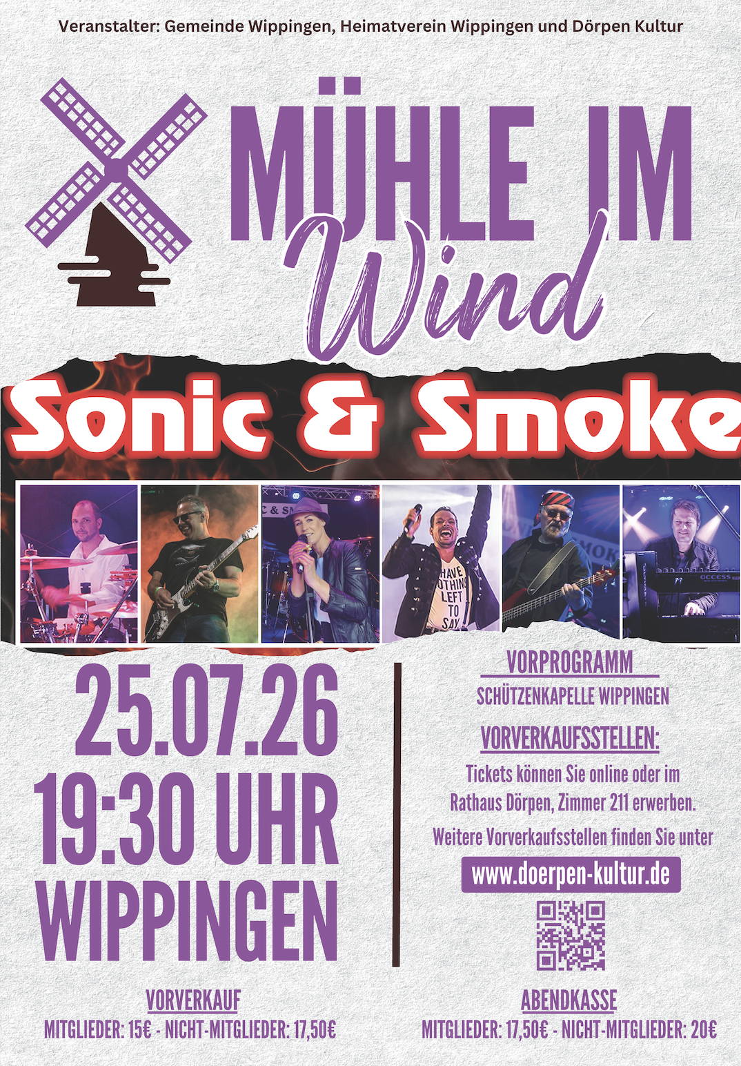 Mühle im Wind
